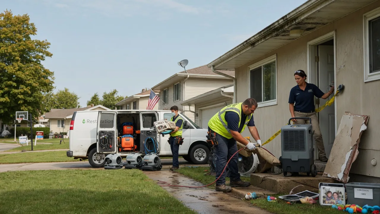 Water Damage Restoration in Weddington, NC near me